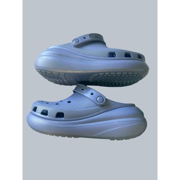 CrocsClassic Crush Clog Dusty Navy M-8, W-10, NWOT